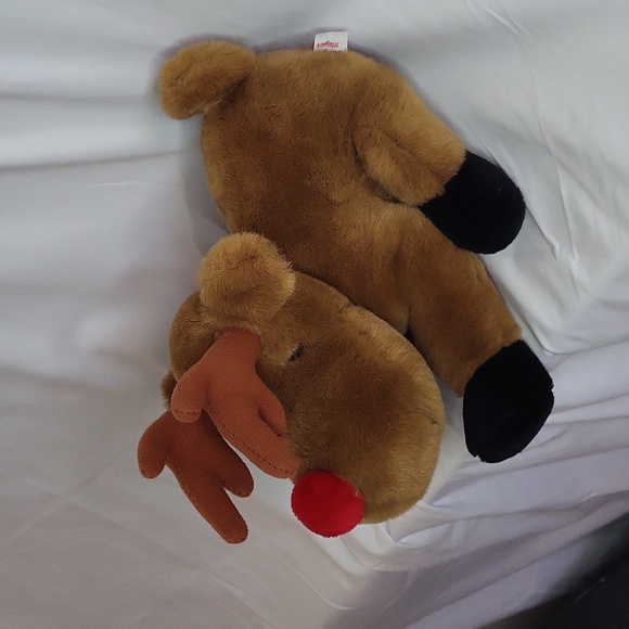 Rudolph the Red nose Reindeer Mary Meyers Vintage 1990s plush 12" - Picture 5 of 12